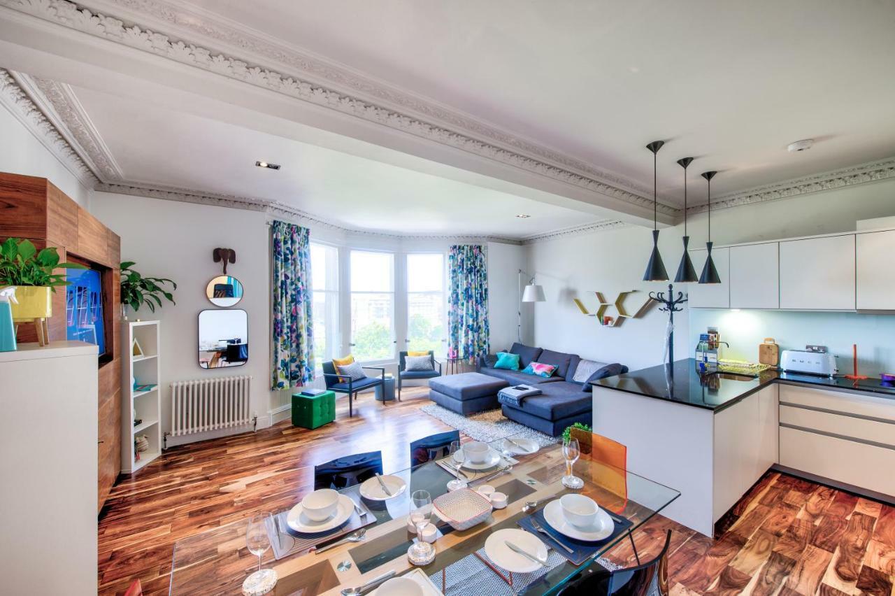 Apartamento Modern Flat With Fantastic Views Edimburgo Exterior foto