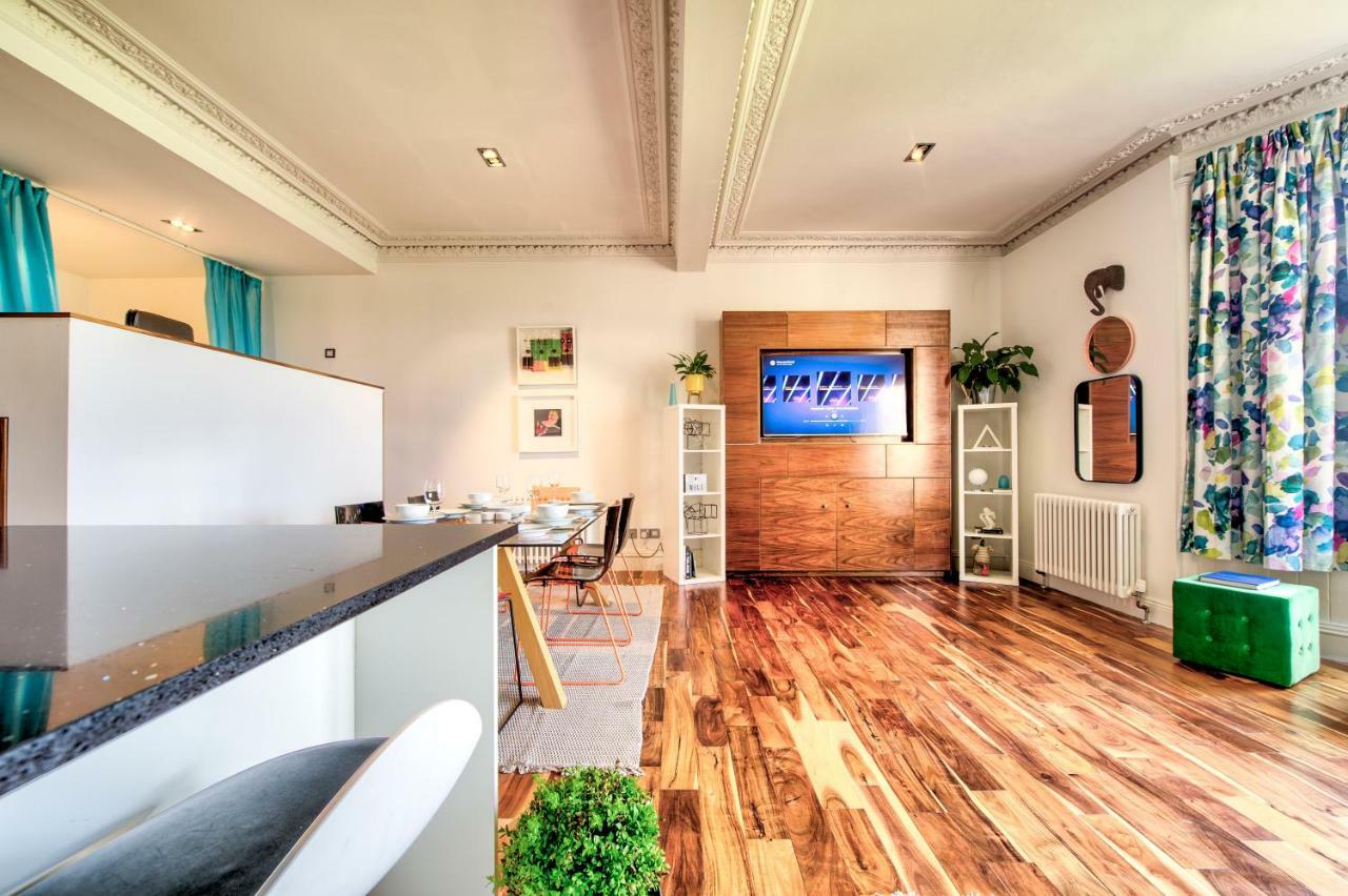 Apartamento Modern Flat With Fantastic Views Edimburgo Exterior foto