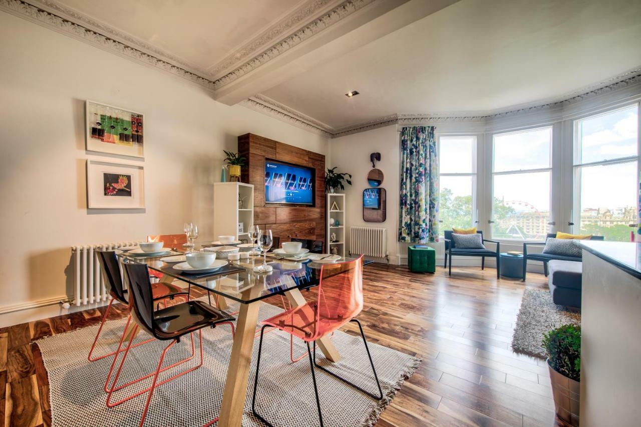 Apartamento Modern Flat With Fantastic Views Edimburgo Exterior foto